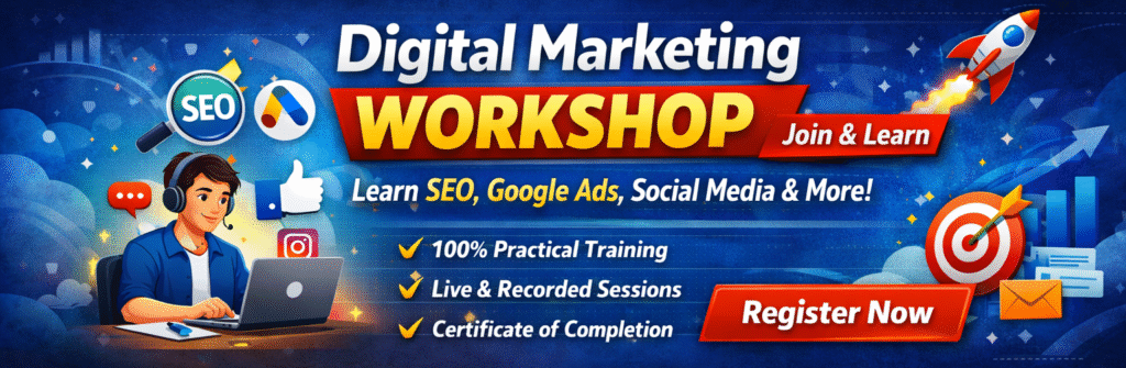 Digital Marketing Workshop